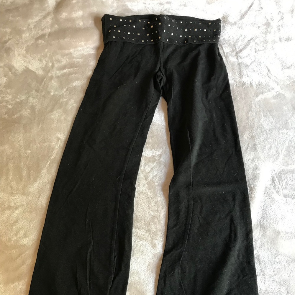 Victoria's Secret Fold Over 'flare' Yoga Pants szS
